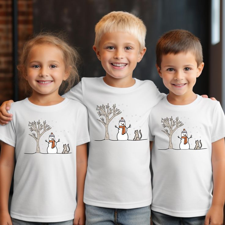 The Snowman Shirt for Kids The Snowman Shirt for Kids